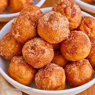 Air Fryer Pumpkin Donut Holes: Crispy