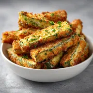 Air Fryer Zucchini Fries: Crispy