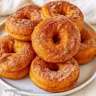 Baked Pumpkin Doughnuts in 25 Minutes