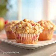 Rhubarb Muffins: Moist with Crispy Streusel