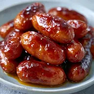 Slow-Cooked Bourbon BBQ Lil Smokies