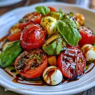 Caprese Salad with Avocado in 10 Minutes