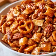 Caramel Apple Chex Mix for 32 Servings