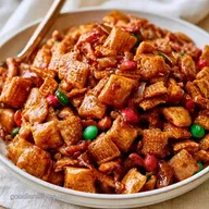 Christmas Chex Mix in 15 Minutes