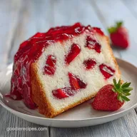 Classic Strawberry Poke Cake in 45 Mins