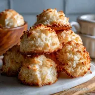 Coconut Cookies in 20 Minutes: Chewy & Crispy Baked Treats