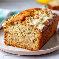 Cream Cheese Filled Banana Bread for 8 Servings