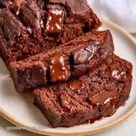 Double Chocolate Banana Bread Loaf