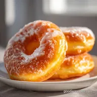 Homemade Donuts Recipe with Vanilla Glaze