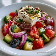 Classic Greek Salad in 15 Minutes