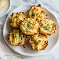 Garlic Parmesan Mashed Potato Cups: Golden Baked Side Dish