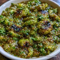 Garlic Roasted Tomatillo Salsa in 20 Min
