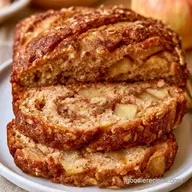 Healthy Apple Bread with Oat Flour