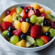 Honey Lime Fruit Salad: Fresh and Tangy for 6 Servings