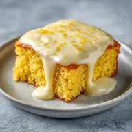 Instant Yellow Poke Cake for 12 Servings