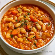 Hearty Minestrone Soup with White Beans