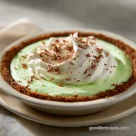 Grasshopper Pie Recipe with Marshmallow Mousse