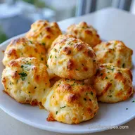 Mozzarella Biscuit Bombs: Flaky and Garlic Infused