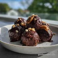 Easy No-Bake Energy Bite with Dates and Peanut Butter: 3 Ingredient Recipe