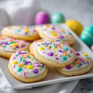 No Spread Easter Sugar Cookies
