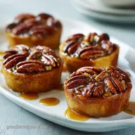 Pecan Pie Cupcakes for 12 Servings: Golden, Moist, Fluffy