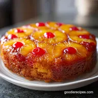 Pineapple Upside Down Cake with Silky Sponge