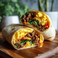 Quick Breakfast Burritos for Meal Prep