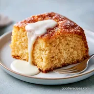 Rich Milk Poke Cake with Condensed Milk