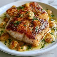 Roasted Garlic Grilled Fish for 2