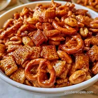Christmas Chex Mix Savory in 55 Minutes