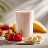 Breakfast Smoothie Recipe with Strawberry and Banana