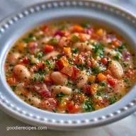 Tuscan White Bean Soup with Pancetta