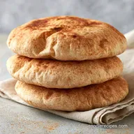 Whole Wheat Pita Bread for 8 Servings