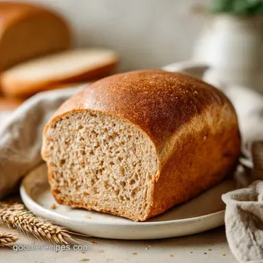 Easy 100 Whole Wheat Sandwich Bread Recipe