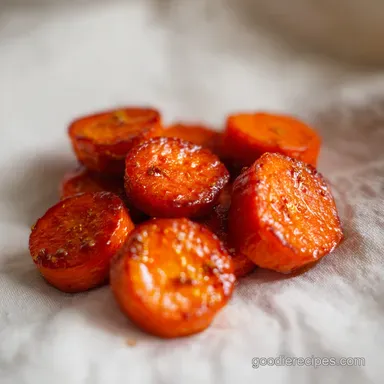 Air Fryer Carrots with Honey Recipe Card