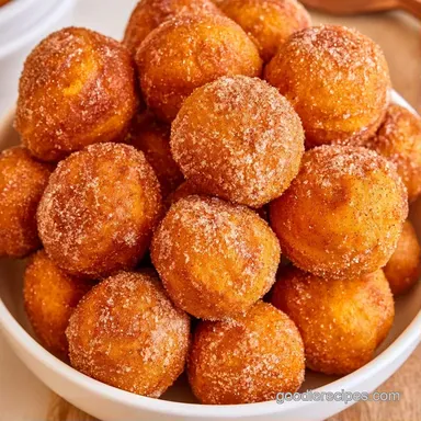 Air Fryer Pumpkin Donut Holes: Crispy Recipe Card