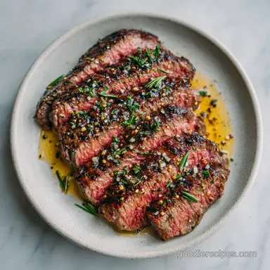 Air Fryer Steak in 22 Minutes Recipe Card