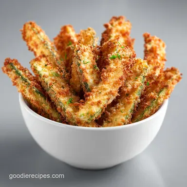 Air Fryer Zucchini Fries: Crispy Recipe Card
