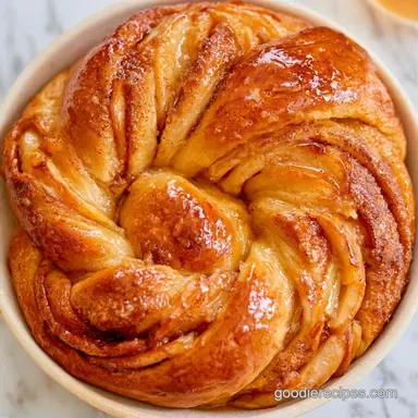 Apple Pie Babka in 1 Hour 40 Minutes Recipe Card