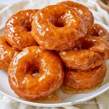 Baked Pumpkin Donuts in 30 Minutes Recipe Card