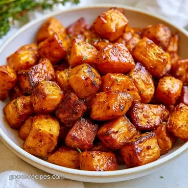 Baked Sweet Potato Bowl Meal Prep Recipe Card