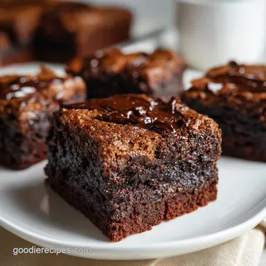 Moist Banana Bread Brownies in 40 Minutes