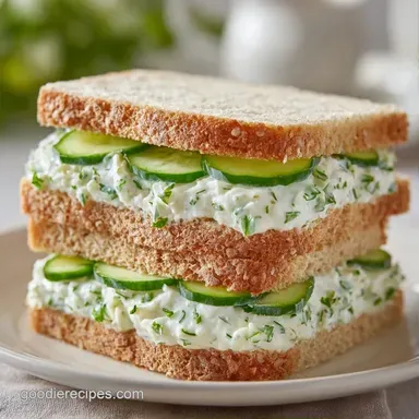 Benedictine Tea Sandwiches in 15 Minutes Recipe Card
