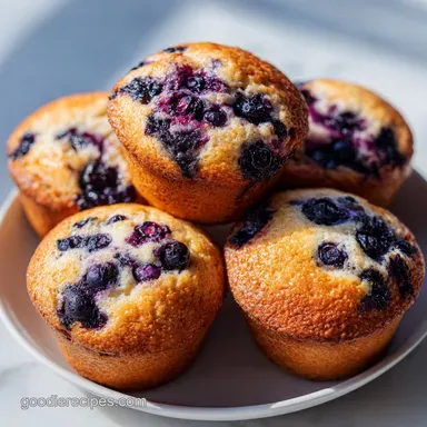 Blueberry Muffins with Greek Yogurt