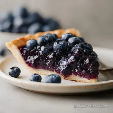Blueberry Pie Recipe: Crisp Crust & Jammy Filling Recipe Card
