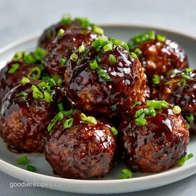 Bourbon Meatballs in 30 Minutes Recipe Card