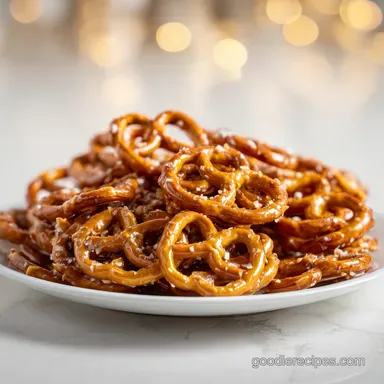Butter Toffee Pretzels in 55 Minutes: Crispy Caramelized Snack