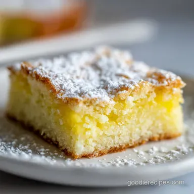 Lemon Bars With Cake Mix in 35 Minutes Recipe Card