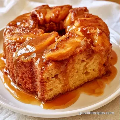 Caramel Apple Cake in 65 Minutes: Golden Recipe Card