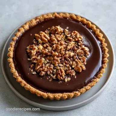 Chocolate Walnut Derby Pie for 8 Servings
